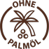 Logo Palmölfrei von Kuhbonbon
